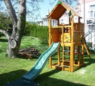 Jungle Palace a Swing Module Xtra s povrchovou úpravou