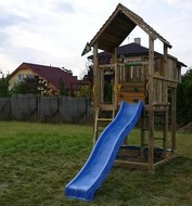 Hřiště Jungle Palace - průběh montáže