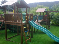 Dětské hřiště Chalet a kombinace modulů