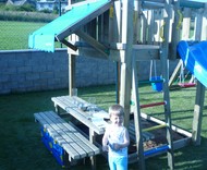 Piknikový modul u hřiště Chalet
